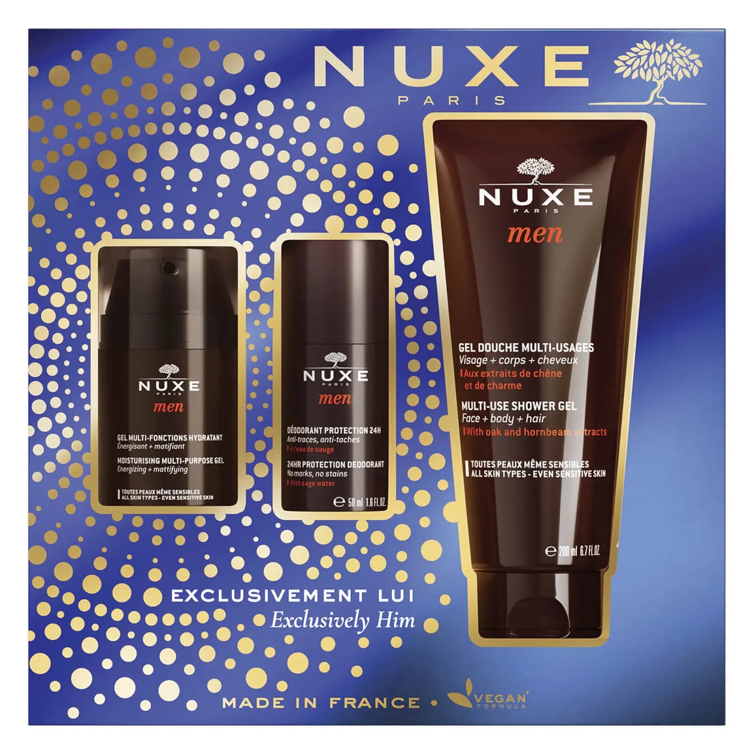 Nuxe Exclusively Him set Men Gift Set - Male skincare essentials