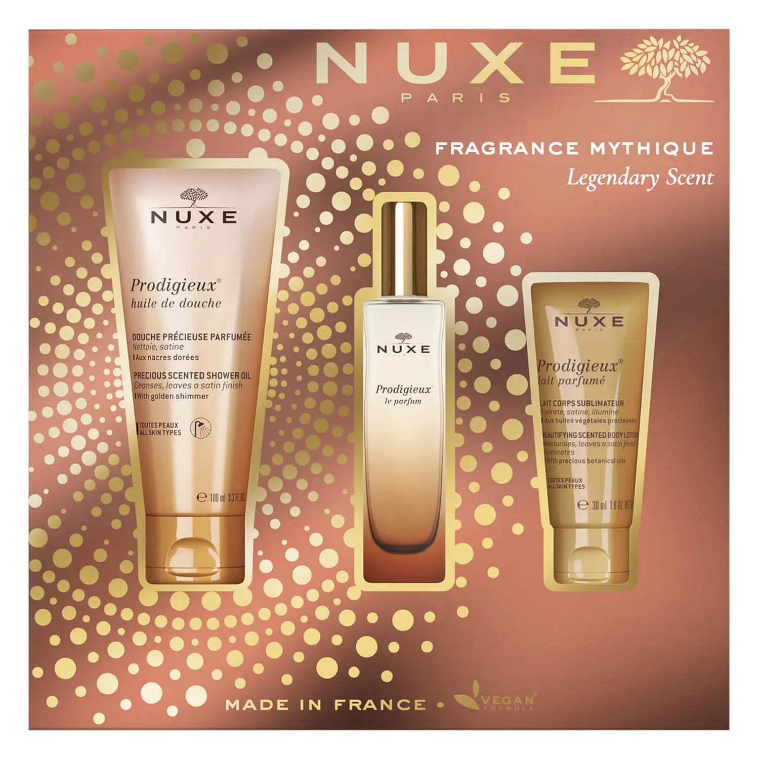 Nuxe Legendary Scent set Nuxe Perfume Gift Set - The captivating power of an iconic perfume