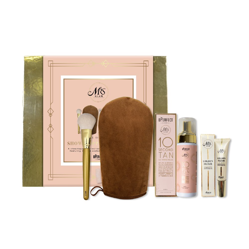 BPerfect Mrs Glam Showstopper Tan Edit Gift Set