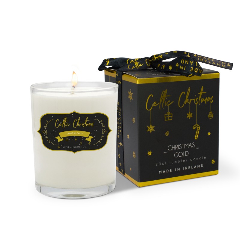 Celtic Candles CHRISTMAS GOLD AROMAPOT