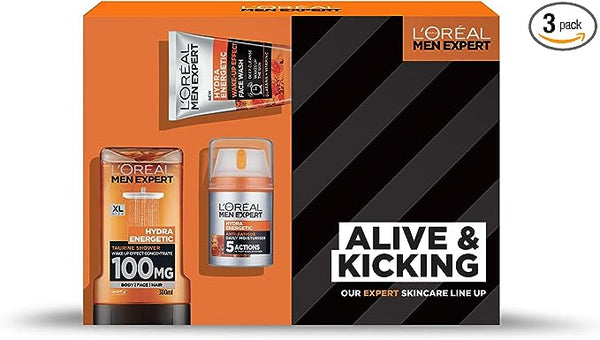L'Oreal Men Expert Alive & Kicking Gift Set - Grants Pharmacy