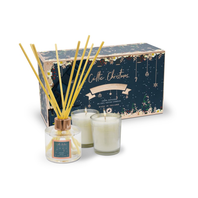 Celtic Candles NOLLAIG SHONA MINI GIFT SET