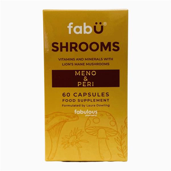 Fabu Shrooms Meno & Peri Capsules 60pk
